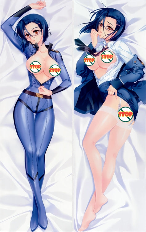 Space Battleship Yamato 2199 Kaoru Niimi Anime Dakimakura Japanese Pillow Cover image 0