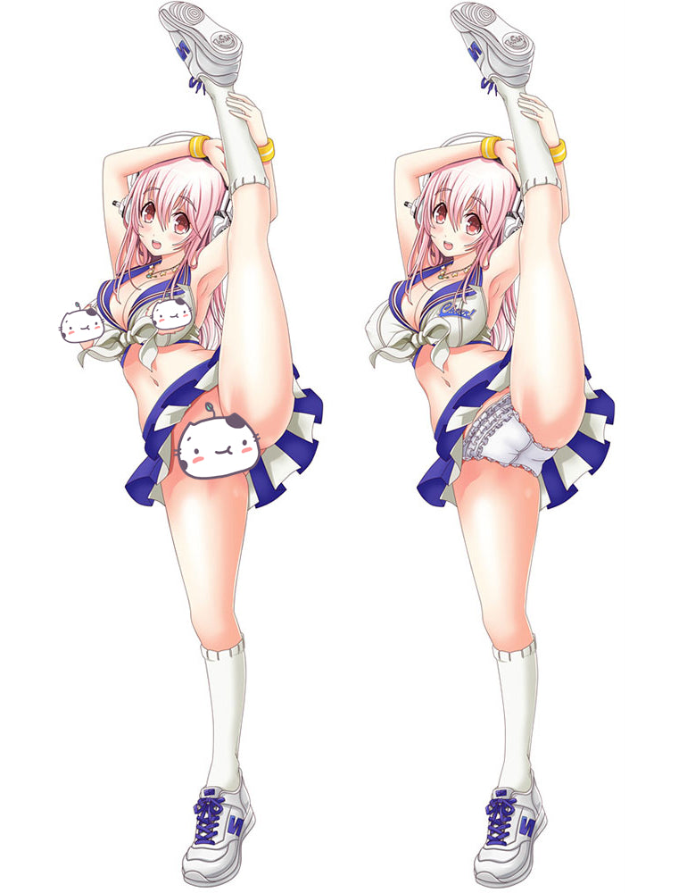 Super Sonico Anime Dakimakura Pillow Cover image 0