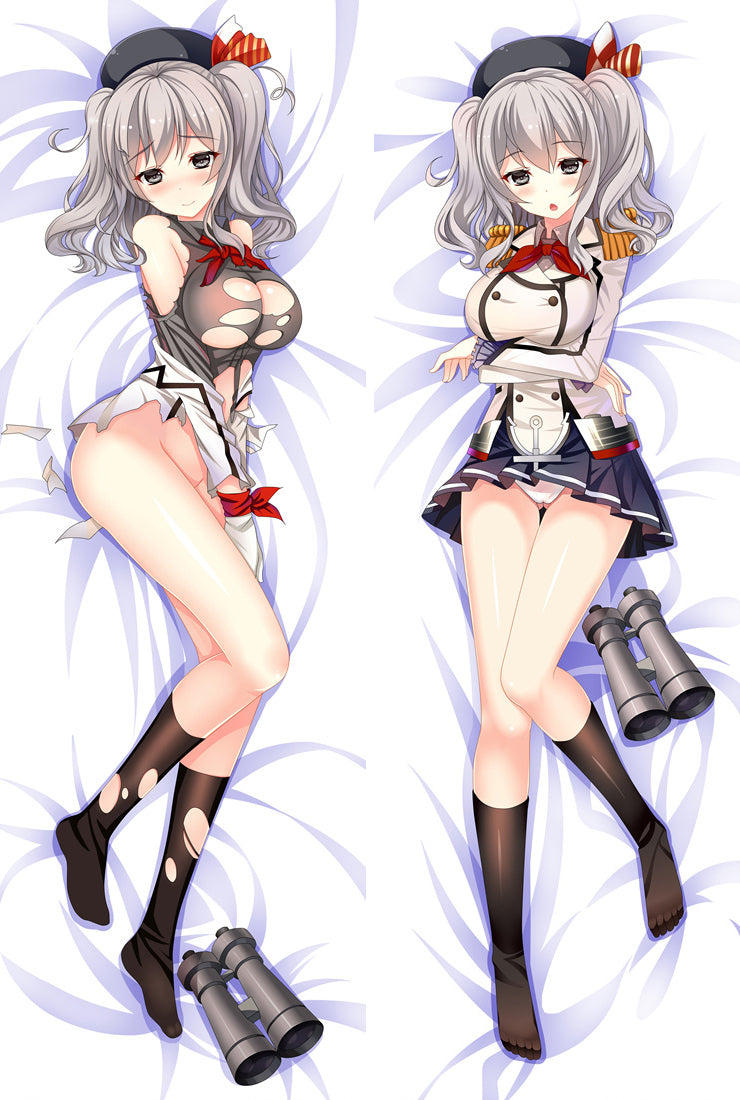 Kantai Collection Kashima Anime Dakimakura Pillow Cover image 0