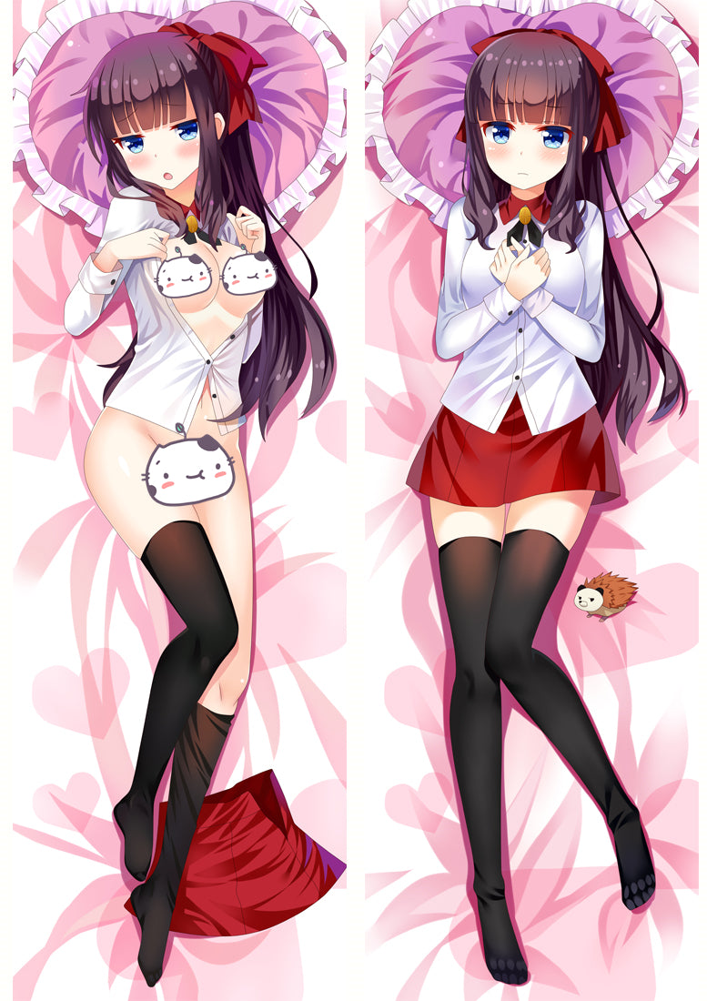 New Game! Hifumi Takimoto Anime Dakimakura Pillow Cover image 0