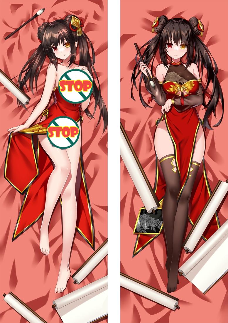 Tokisaki Kurumi Date A Live Anime Dakimakura Hugging Body Pillow Cover image 0