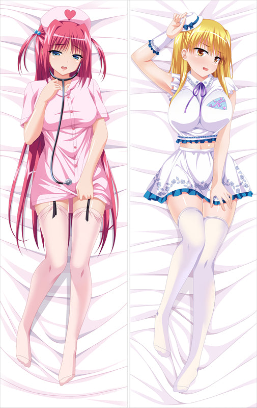 Fukubiki! Triangle Shinonome Miharu Anime Dakimakura Pillow Cover image 0