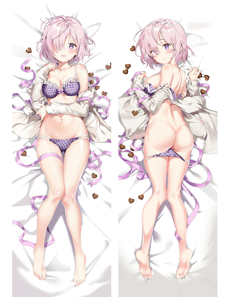 Anime Dakimakura Pillow Case Fate/Grand Order Mash Kyrielight Pillow Cover image 0