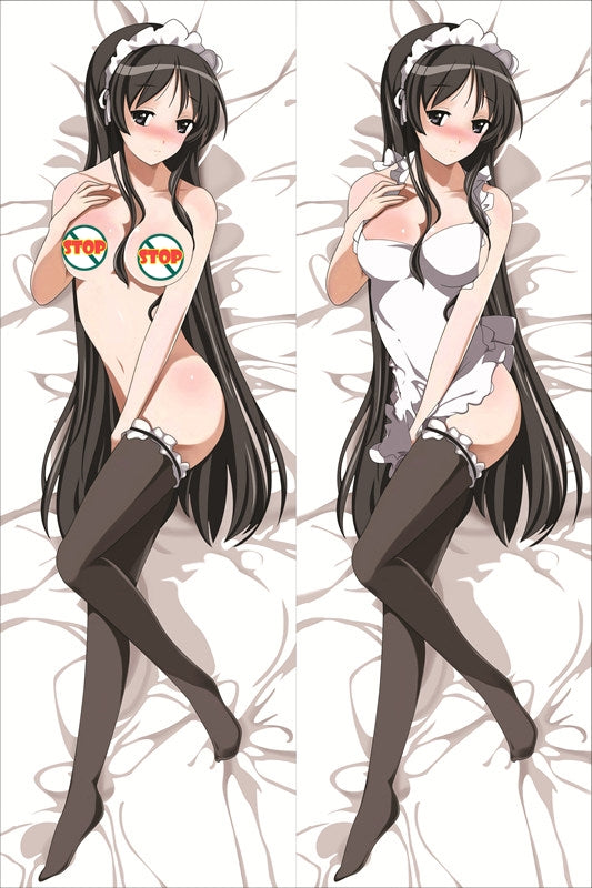 K-ON! Mio Akiyama Anime Dakimakura Body Pillow Case image 0