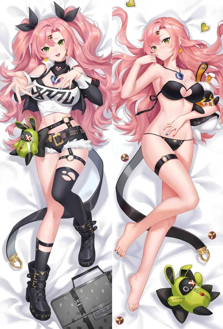 Zenless Zone Zero Nicole Demara Anime Dakimakura Girl Body Pillow Cover image 0
