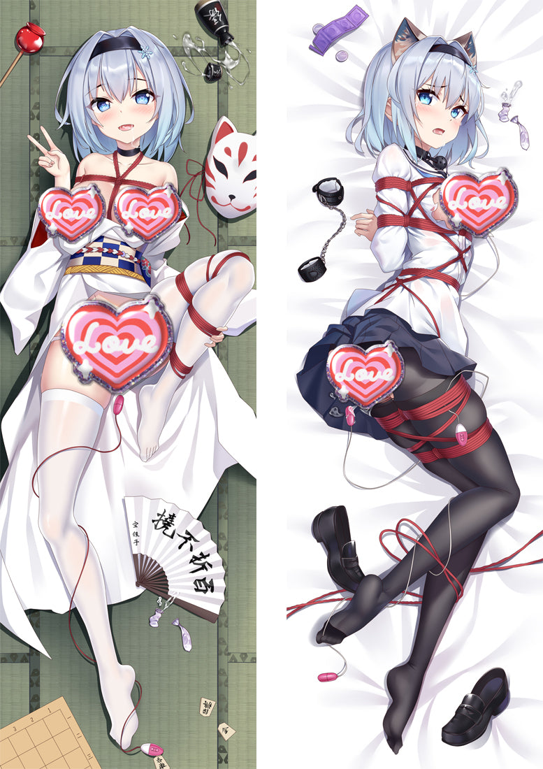 Ginko Sora Body Pillow Cover The Ryuo's Work is Never Done image 0
