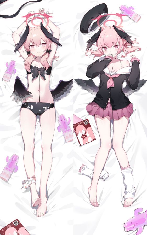 Blue Archive Shimoe Koharu Anime Dakimakura Girl Body Pillow Cover image 0