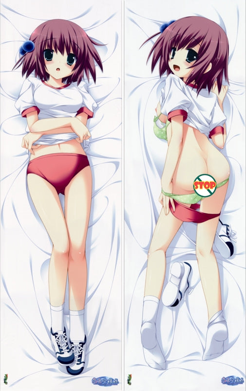 After happiness and extra hearts Hashimoto Yuuki Anime Dakimakura Waifu Pillow Case image 0