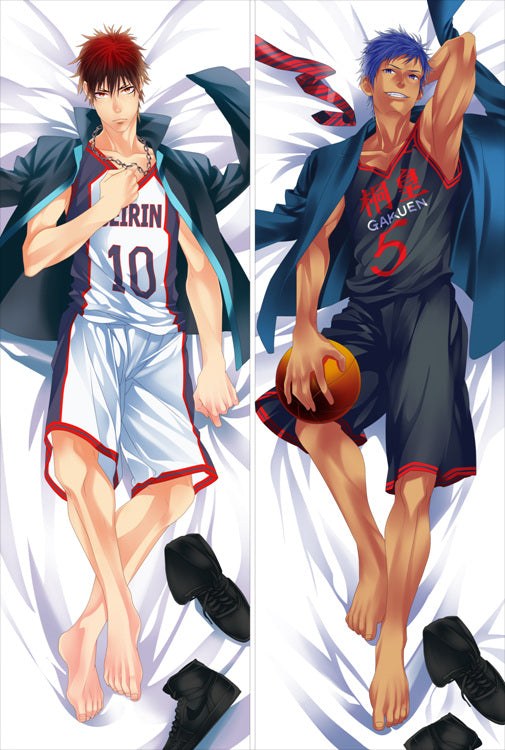 Kuroko's Basketball Aomine Daiki Anime Dakimakura Anime Dakimakura Body Pillow Case image 0