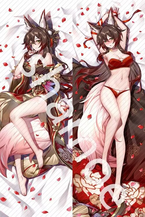 Honkai: Star Rail Fuga Anime Dakimakura Sexy Pillow Cover image 0