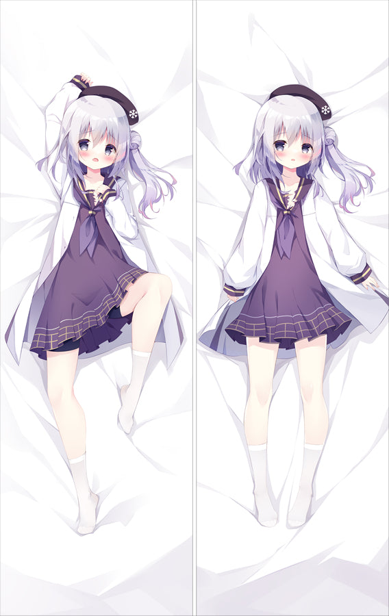 Warship Girls Yukikaze Anime Dakimakura Pillow Cover image 0