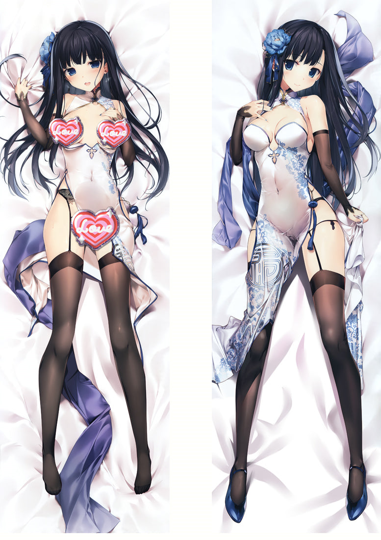 Galgame Anime Dakimakura Body Pillow Cover image 0