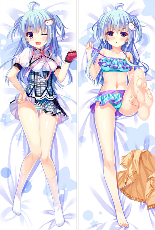 Shirogane x Spirits! Mei Nakano Anime Dakimakura Japanese Pillow Cover image 0