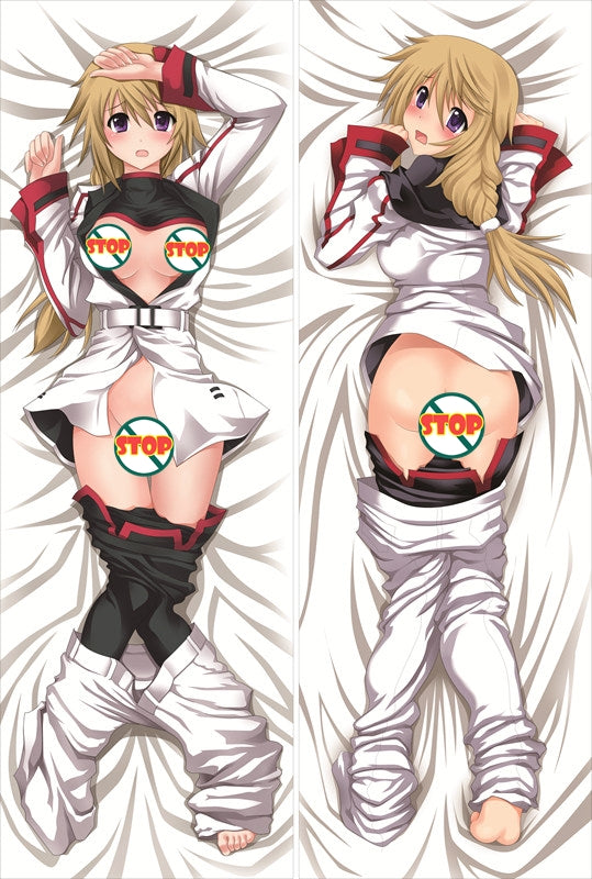 Infinite Stratos Charlotte Dunois Anime Dakimakura Body Pillow Cover image 0