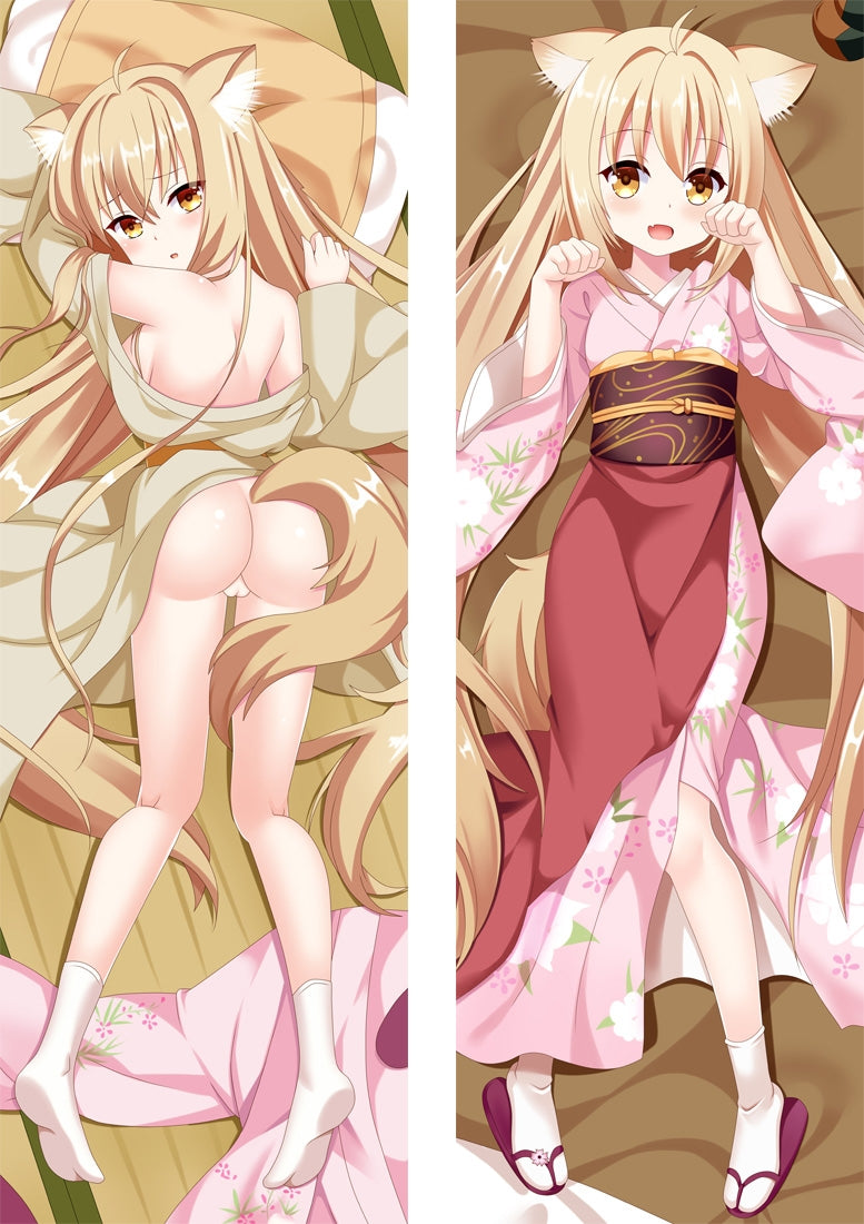 Konohana Kitan Yuzu Anime Dakimakura Pillow Cover image 0