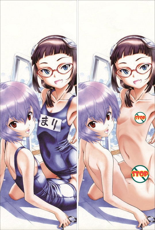 Neon Genesis Evangelion Mari Illustrious Makinami Anime Dakimakura Waifu Pillow Case image 0