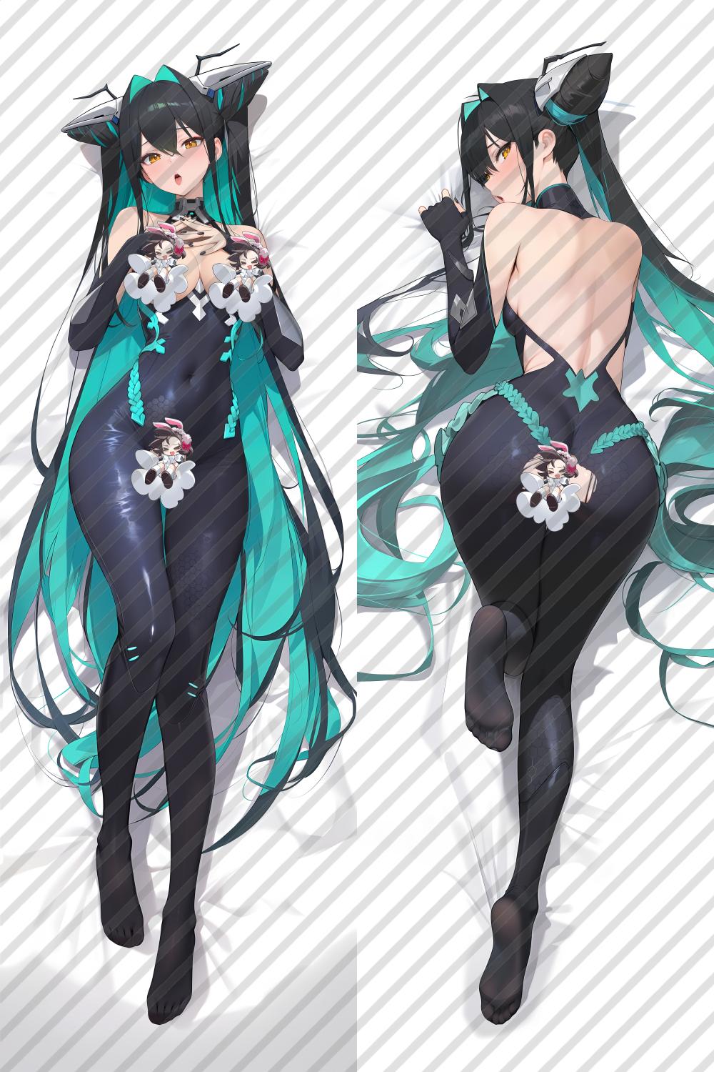 Goddess of Victory: Nikke Little Mermaid Anime Dakimakura Sexy Body Pillow Cover image 0