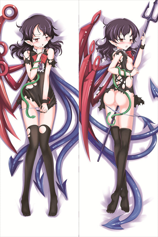 TouHou Project Houjuu Nue Anime Dakimakura Body Pillow Cover image 0