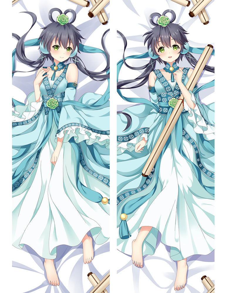 VOCALOID 3 Luo Tianyi Anime Dakimakura Pillow Cover image 0