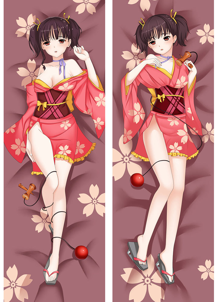 Kabaneri Of The Iron Fortress Mumei Anime Dakimakura Pillow Cover image 0