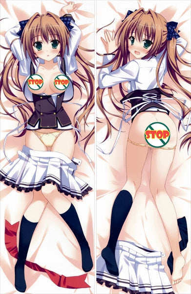 Princess Evangile W Happiness Sagisawa Chiho Anime Dakimakura Japanese Pillow Cover image 0
