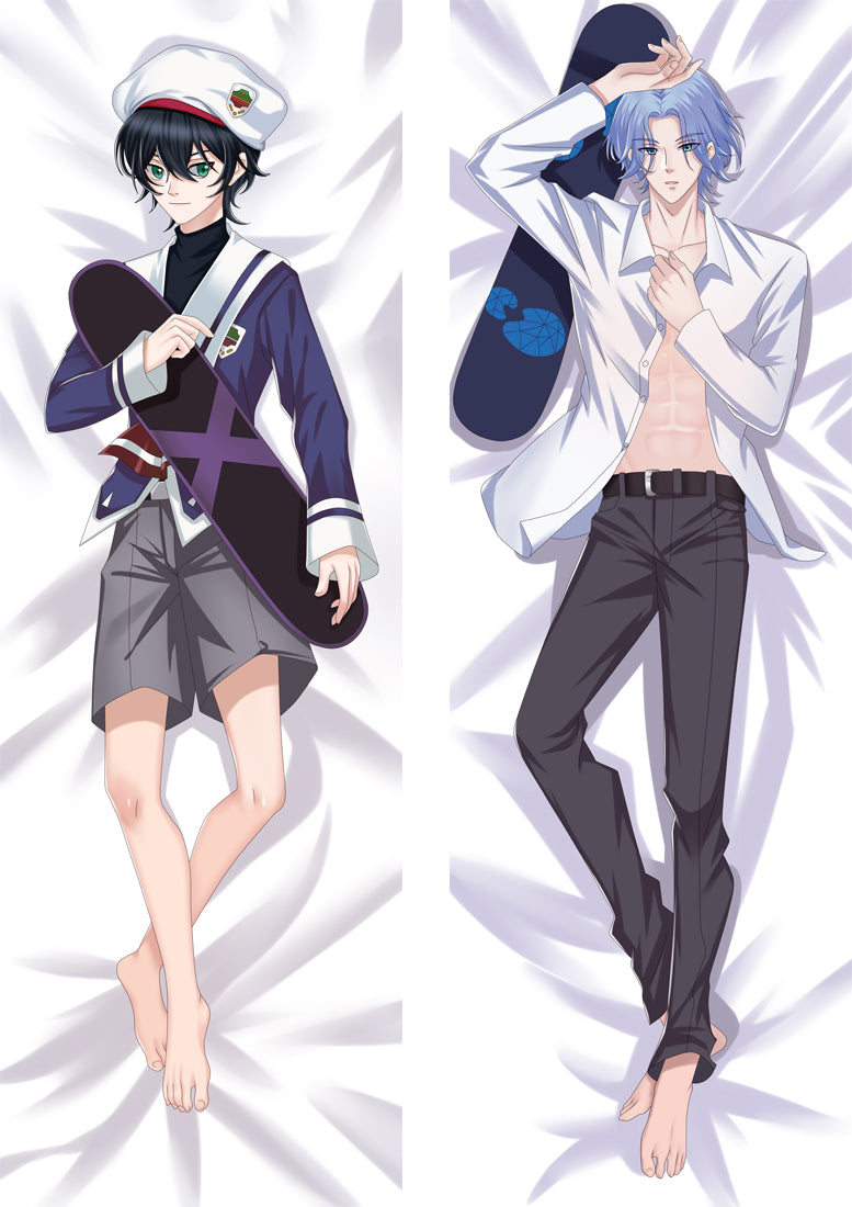 SK8 the Infinity Chinen Miya & Hasegawa Langa Body Pillow Cover image 0