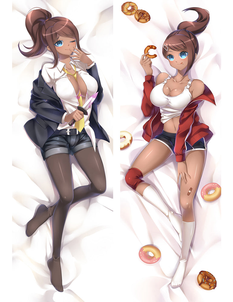 Danganronpa: Trigger Happy Havoc Aoi Asahina Anime Dakimakura Pillow Cover image 0