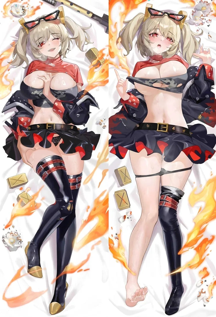 Zenless Zone Zero Burnice Whita Anime Dakimakura Girl Body Pillow Cover image 0