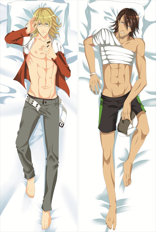 Tiger &amp; Bunny Anime Dakimakura Anime Dakimakura Body Pillow Case image 0