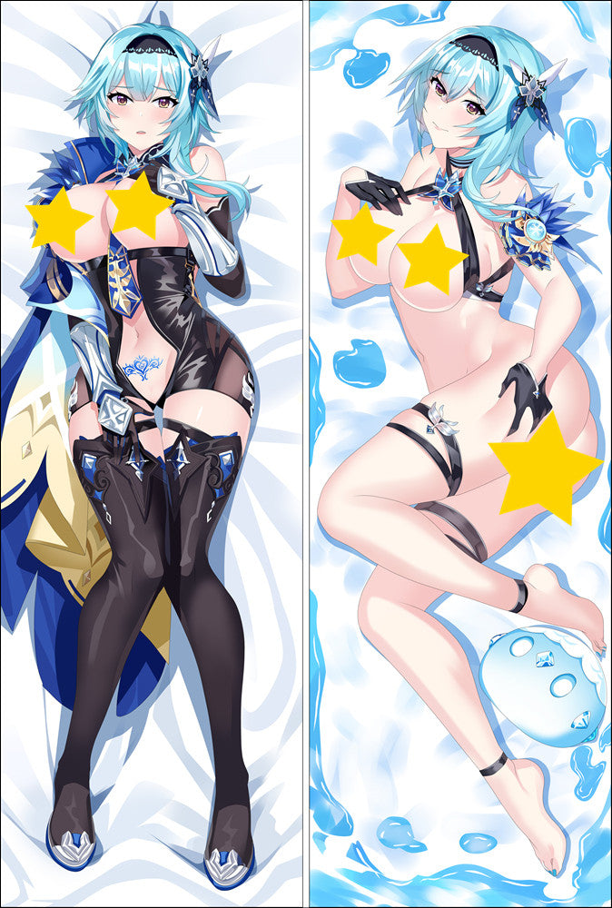 Eula Anime Body Pillow Cover - Genshin Impact image 0