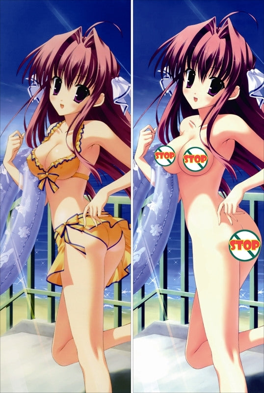 Clear Miki Tsukimura Anime Dakimakura Body Pillow Cover image 0
