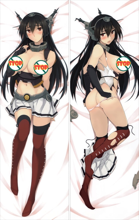 Kantai Collection Senkan Nagato Anime Dakimakura Body Pillow Cover image 0