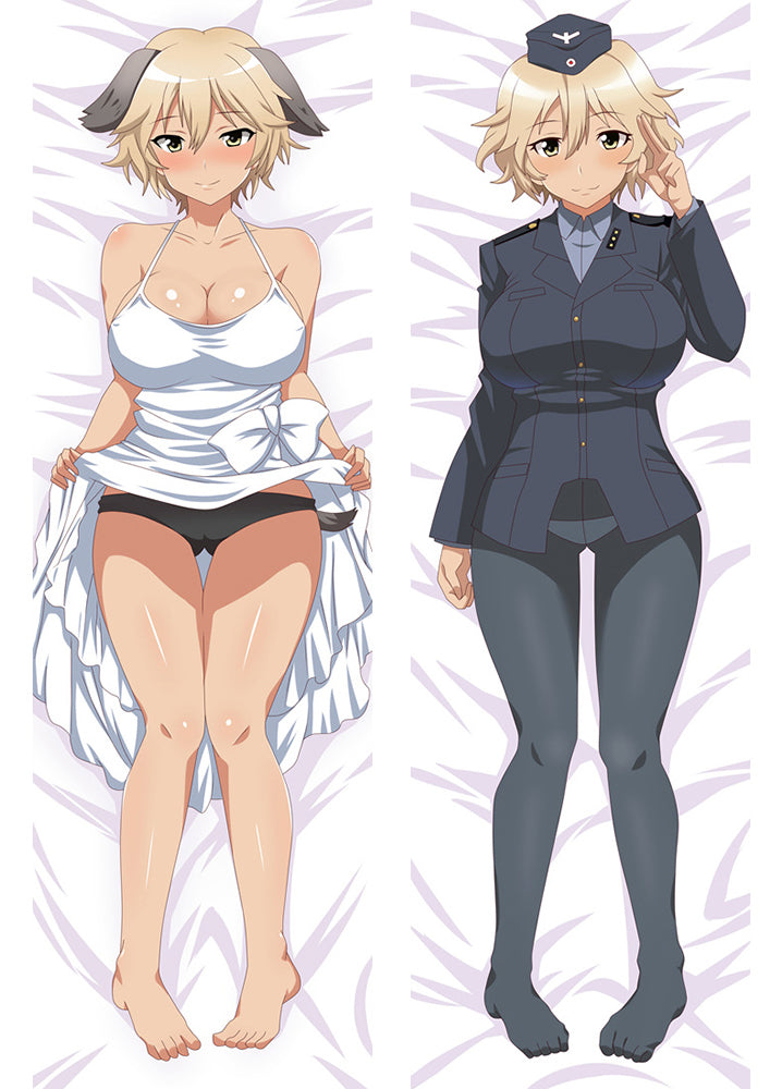 Newly Anime Brave Witches Dakimakura Hugging Body Pillow Case cover image 0