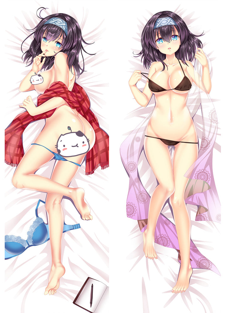 The Idolmaster Sagisawa, Fumika Anime Dakimakura Pillow Cover image 0