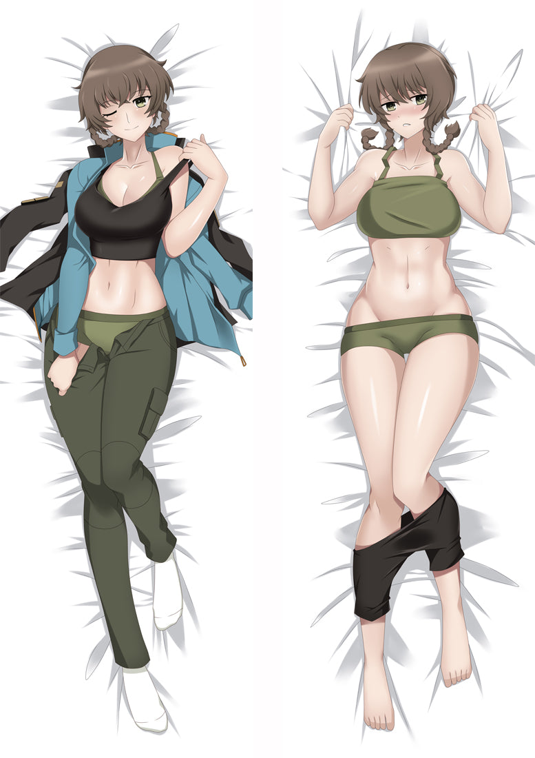 Steins;Gate Suzuha Amane Anime Dakimakura Pillow Cover image 0