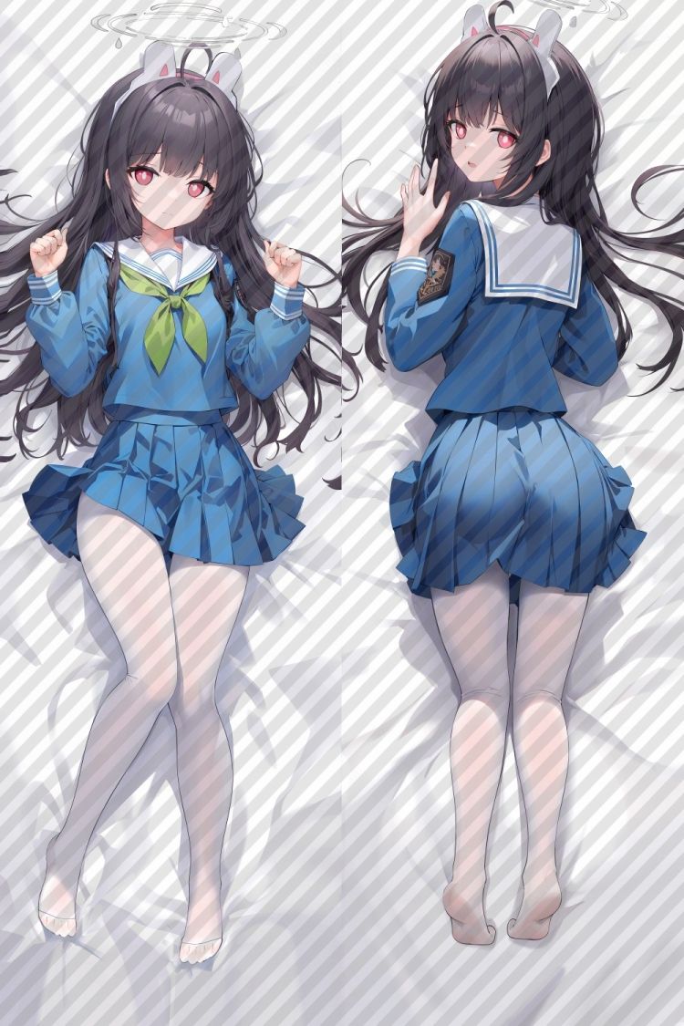 Blue Archive Kasumisawa Miyu Anime Dakimakura Body Pillow Cover image 0