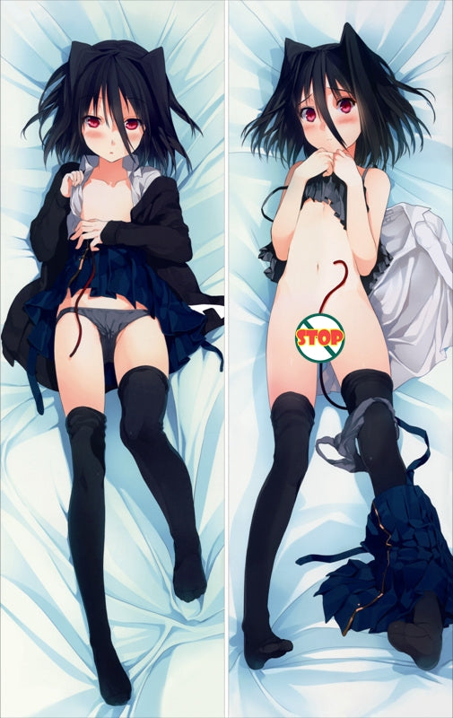 Love, Election and Chocolate Michiru Morishita Apart Legs With a Hole Sex Body Pillow Case image 0