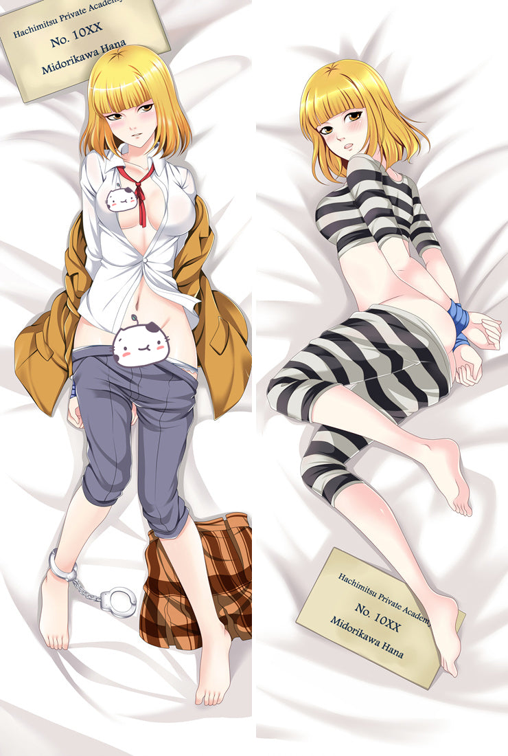 Prison School Midorikawa Hana Anime Dakimakura Pillow Cover image 0