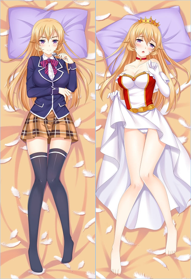 Food Wars!: Shokugeki no Soma Erina Nakiri Anime Dakimakura Pillow Case image 0