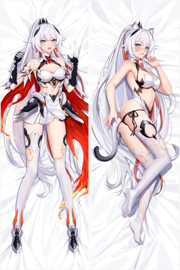 Honkai Impact 3rd Kiana Kaslana Anime Dakimakura Body Pillow Cover image 0