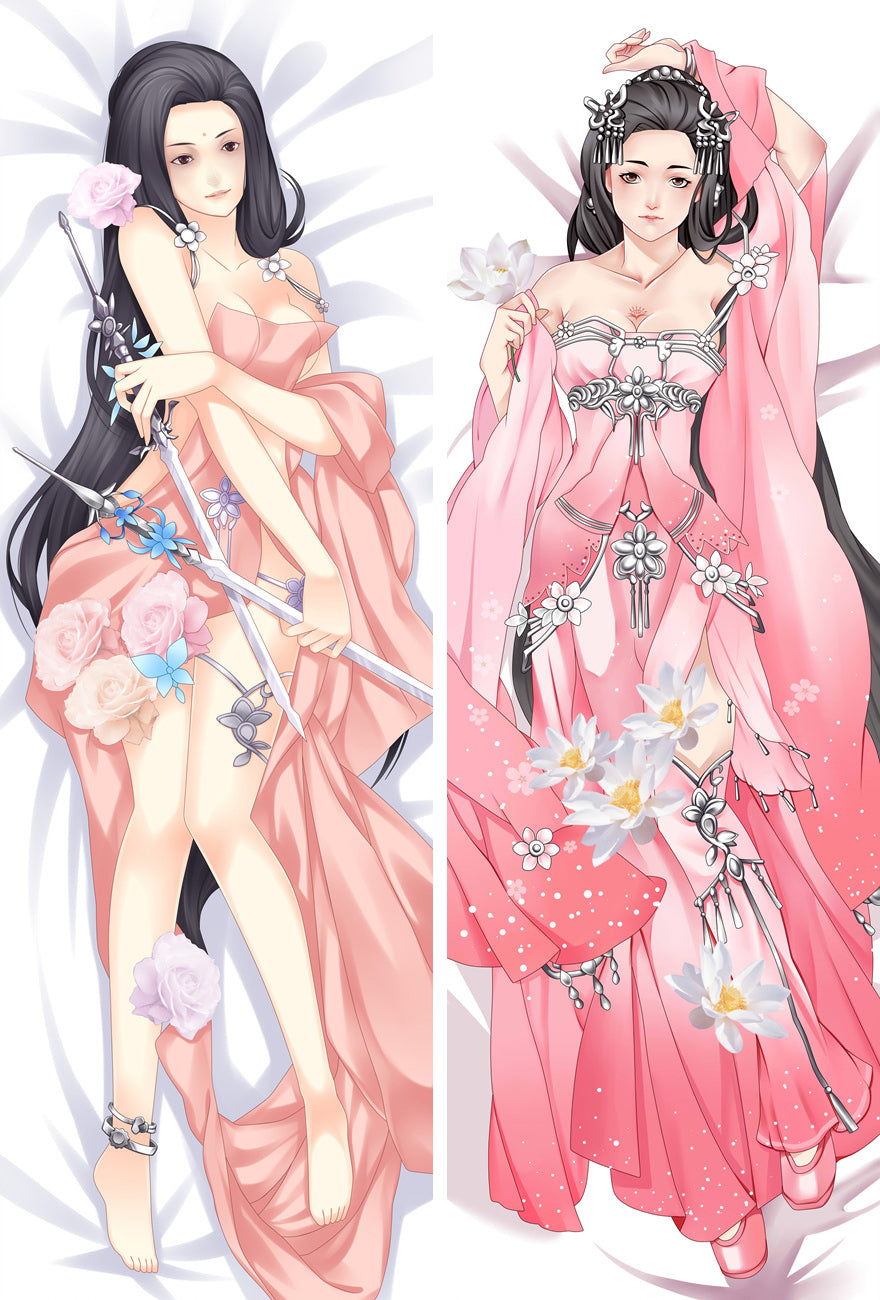 Chinese classical beauty Anime Dakimakura Pillow Cover image 0