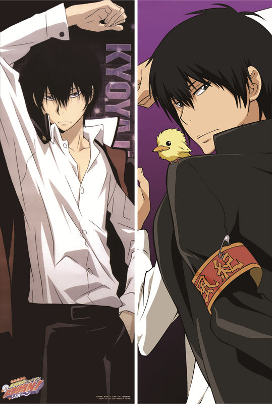 Reborn! Kyoya Hibari Anime Dakimakura Body Pillow Case image 0