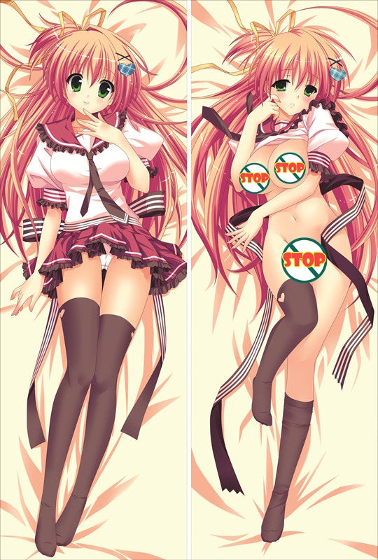 Hoshizora e Kakaru Hashi Nakatsugawa Ui Anime Dakimakura Pillow Cover image 0