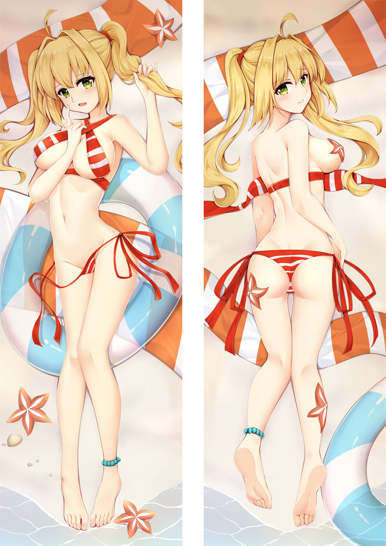 Fate/Grand Order NERÃ CLAVDIVS CAESAR Anime Dakimakura Pillow Cover image 0