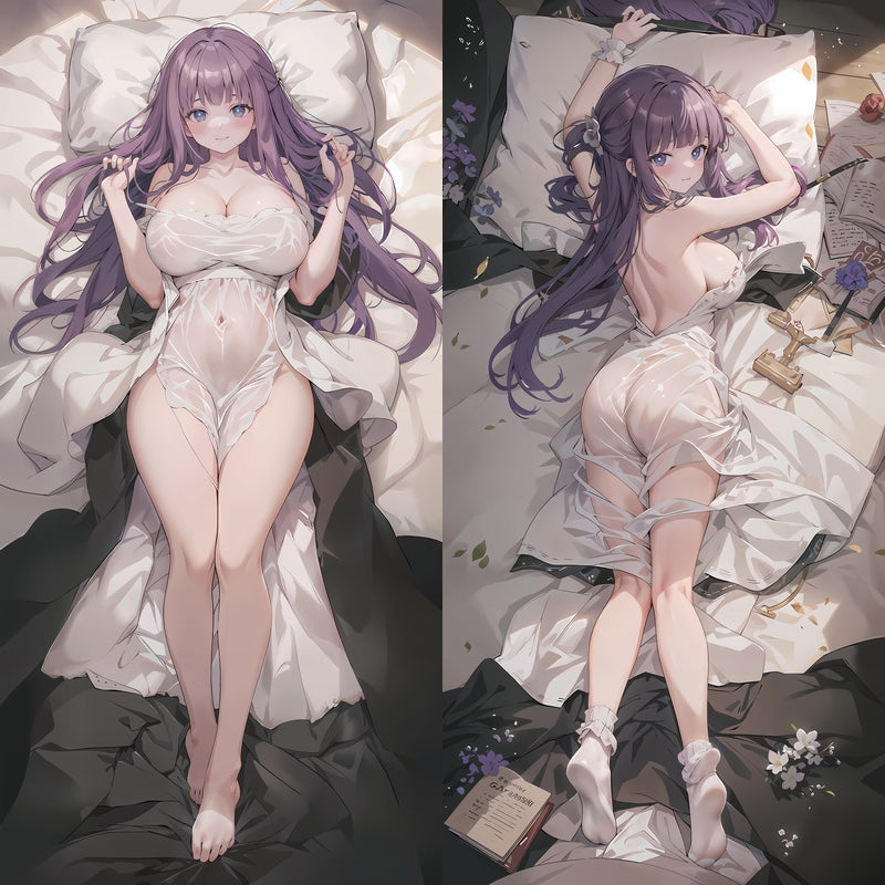 Frieren: Beyond Journey's End Fern Anime Dakimakura Body Pillow Cover image 0