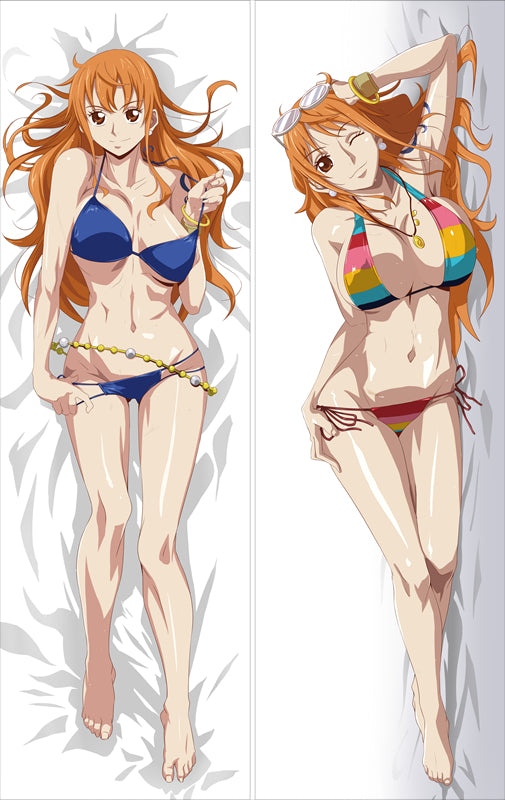 One Piece Nami Anime Dakimakura body pillow case image 0