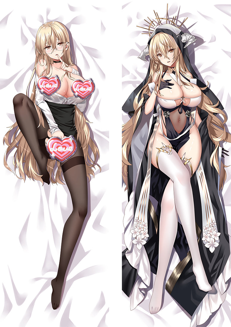 Azur Lane Implacable Dakimakura Body Pillow Cover image 0
