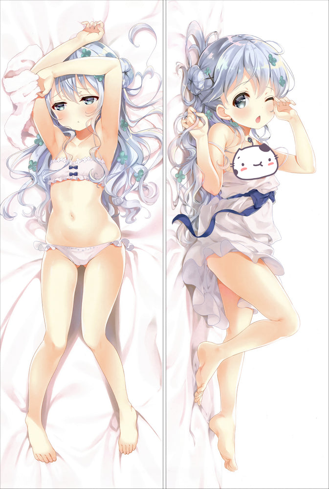 Is the Order a Rabbit? Chino Kafu Anime Dakimakura Body Pillow Cover image 0