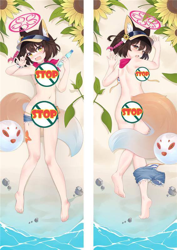 Blue Archive Kuda Izuna Anime Dakimakura Body Pillow Cover image 0