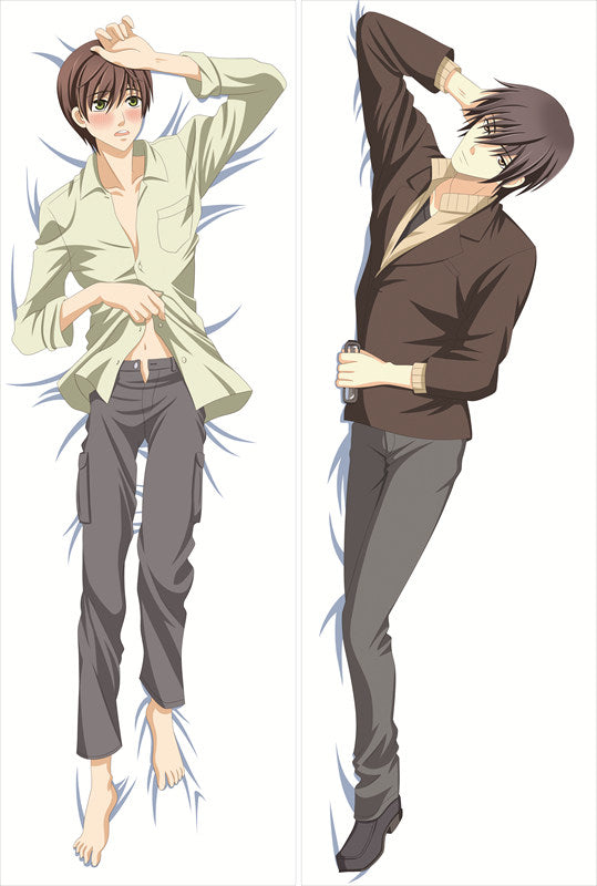 Sekai-ichi Hatsukoi Ritsu Onodera + Chiaki Yoshino Anime Dakimakura Anime Dakimakura Body Pillow Case image 0